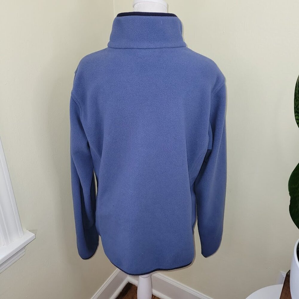 Columbia Sportswear Full Zip Fleece Jacket Long Sleeves Blue Women's Size XL - Picture 9 of 15